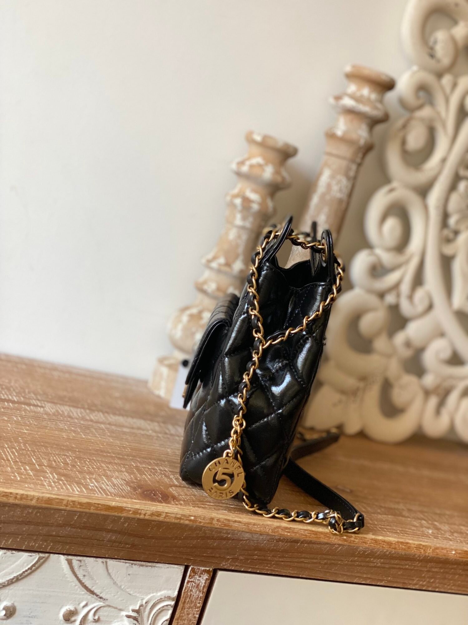 Chanel Cf Mini High Quality 3690 Black