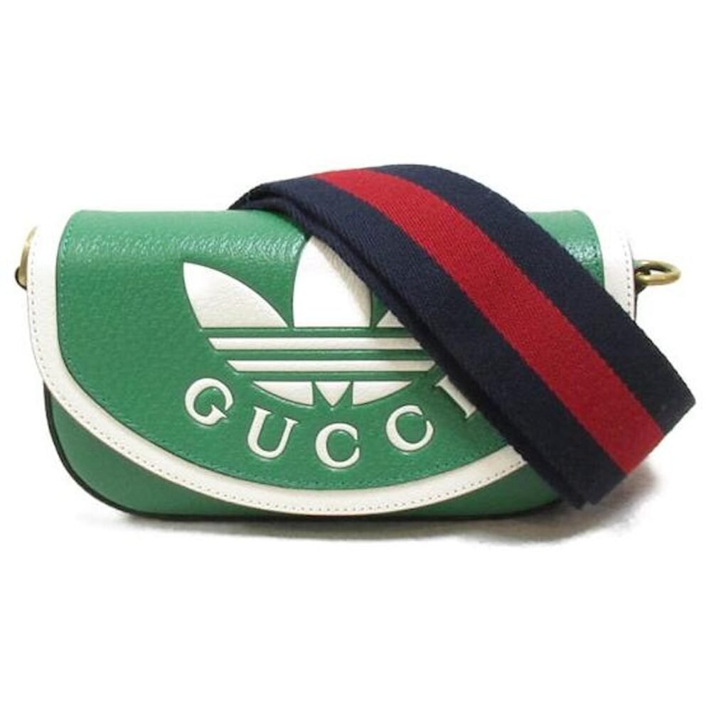 Gucci 727791 Adidas X Gucci Mini Bag Green
