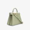 Replica Fendi 70193 Peekaboo ISEEU MEDIUM Green Leather Bag