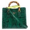 Gucci Diana Small Tote Bag Snake Top Handle Bag 660195 Green
