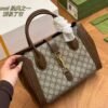 Gucci 649016 Gucci Jackie 1961 Medium Tote Bag Brown
