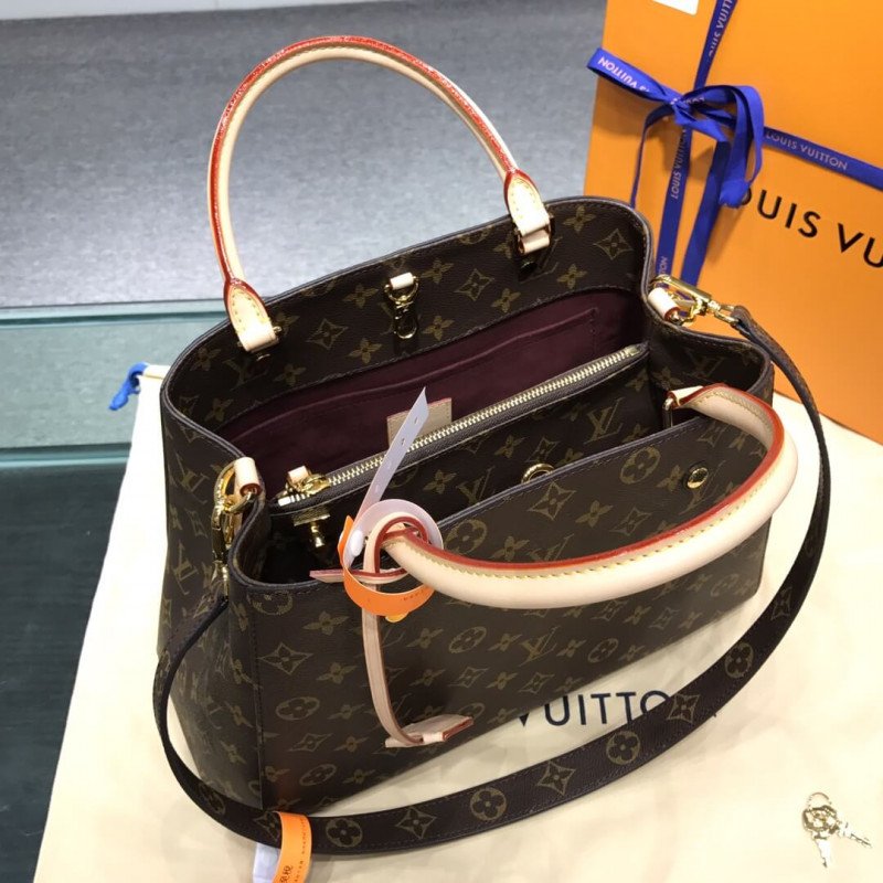 Replica Louis Vuitton  Monogram Canvas Montaigne Mm Replicas M41056