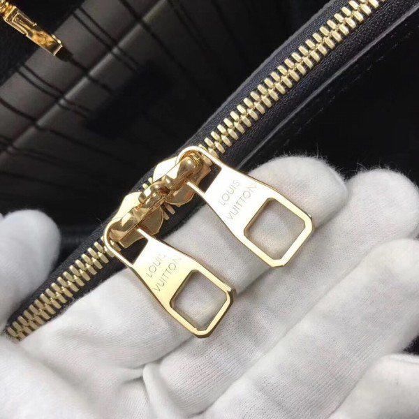 Replica Louis Vuitton Montaigne MM Bag Monogram Empreinte M41048 BLV533