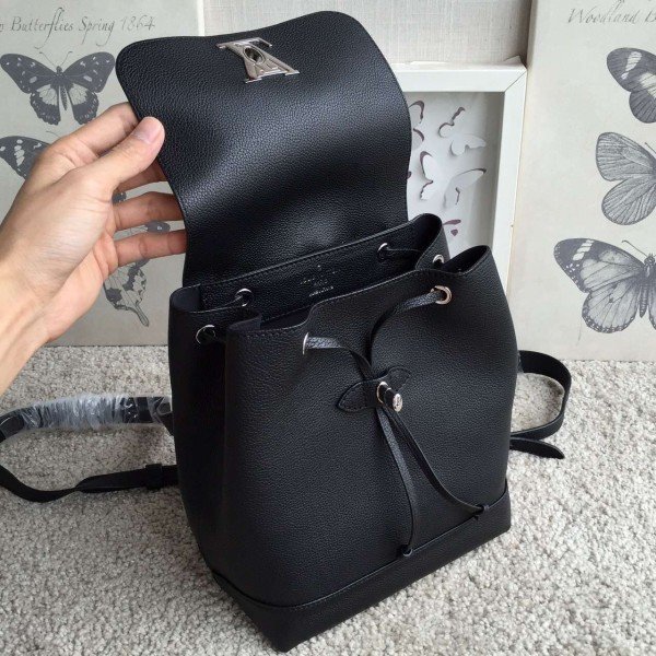 Louis Vuitton Black Lockme Backpack M41815 BLV018