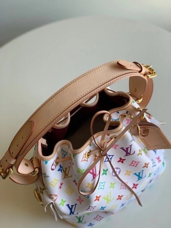 Replica Louis Vuitton Petit Noe Bag Monogram Multicolore M42229 BLV589