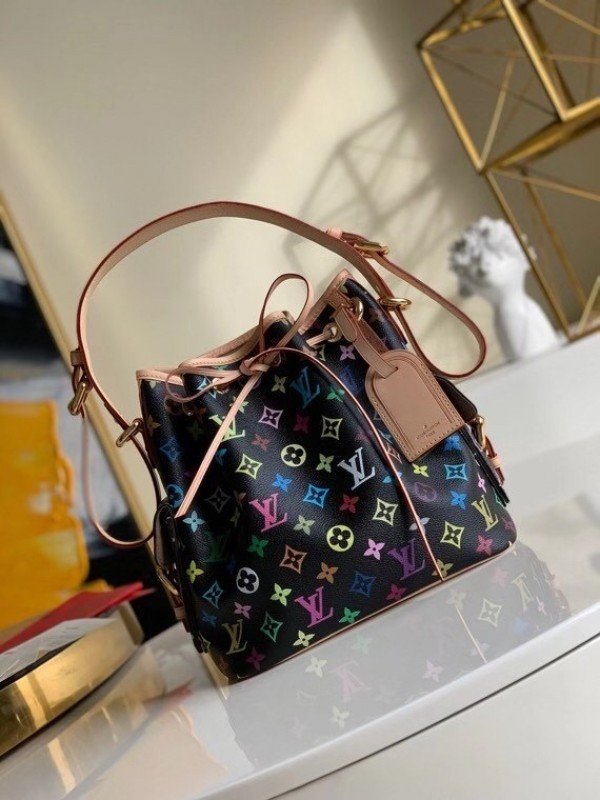 Louis Vuitton Petit Noe Bag Monogram Multicolore M42230 BLV588