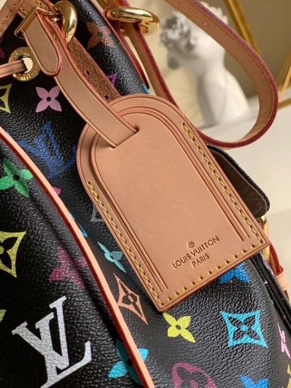 Louis Vuitton Petit Noe Bag Monogram Multicolore M42230 BLV588