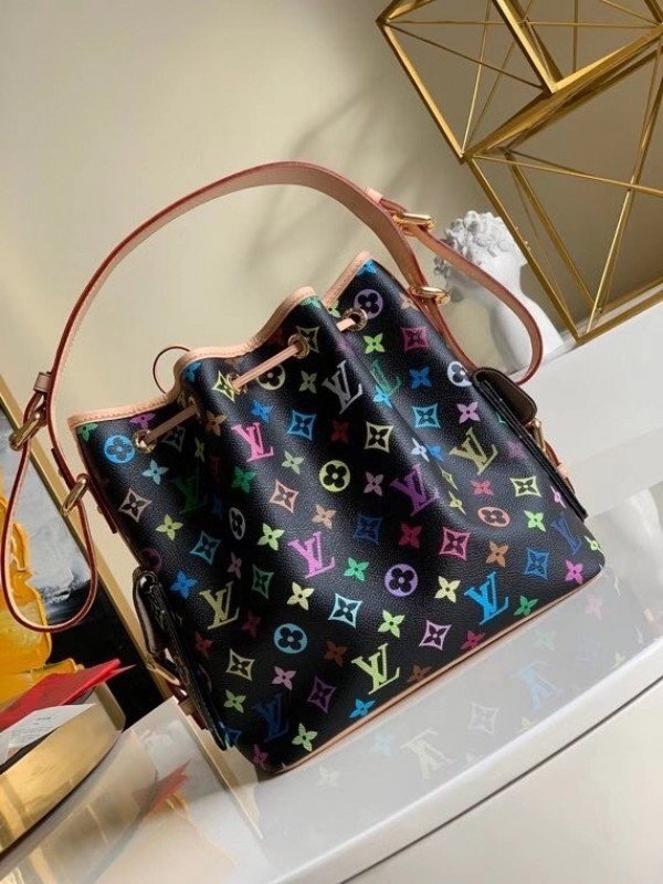 Louis Vuitton Petit Noe Bag Monogram Multicolore M42230 BLV588