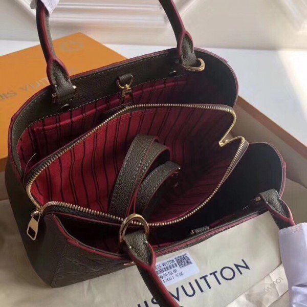 Louis Vuitton Montaigne MM Bag Monogram Empreinte M43660 BLV538