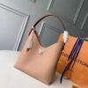 Replica Louis Vuitton Beige Lockme Hobo Shoulder Bag M44330 BLV739