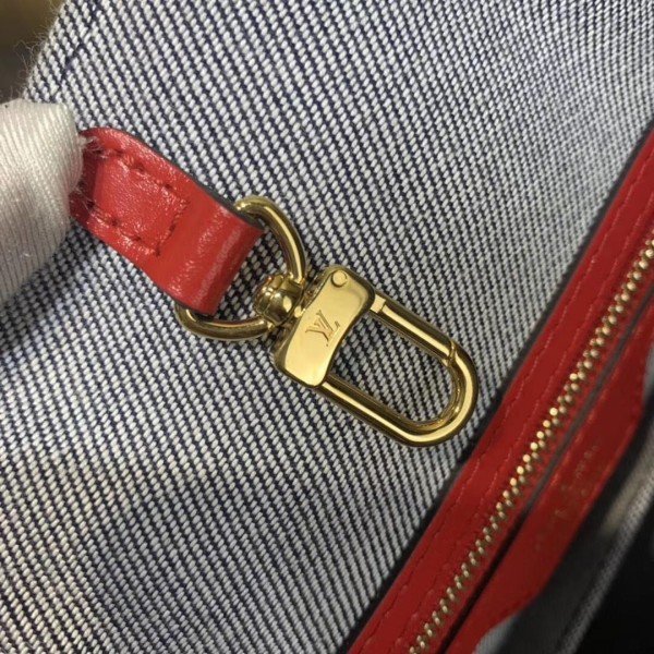 Replica Louis Vuitton Onthego GM Bag Monogram Denim M44992 BLV479