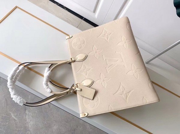 Louis Vuitton Onthego GM Bag Monogram Empreinte Giant M45081 BLV491