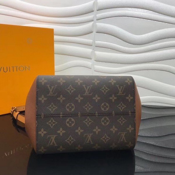 Replica Louis Vuitton Fold Tote MM Monogram Calfskin M45376 BLV695