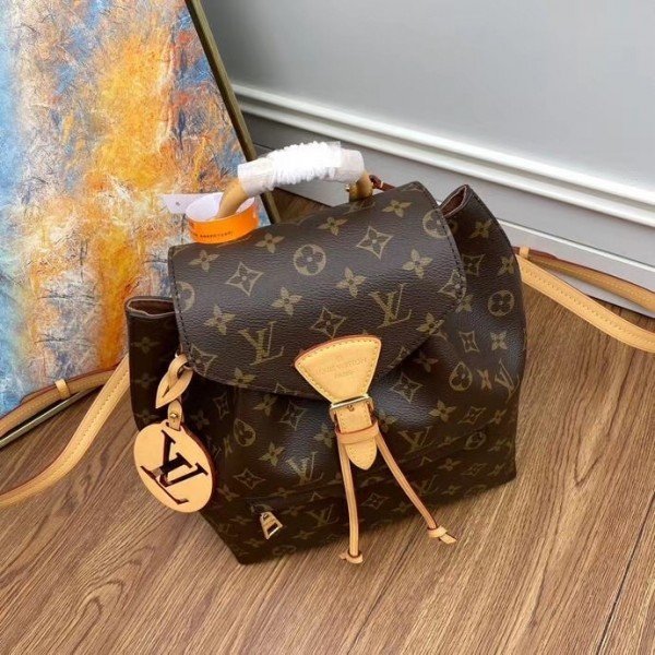 Louis Vuitton Montsouris PM Backpack Monogram M45501 BLV013