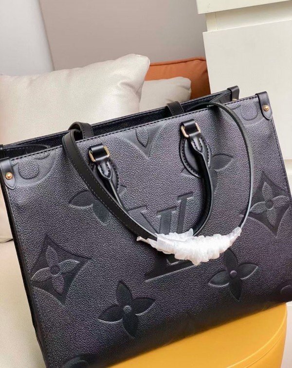 Replica Louis Vuitton OnTheGo MM Bag Monogram Empreinte M45595 BLV511