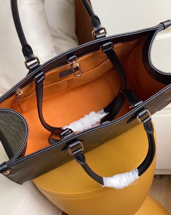 Replica Louis Vuitton OnTheGo MM Bag Monogram Empreinte M45595 BLV511