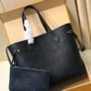Louis Vuitton Neverfull MM Bag Damier Ebene M45685 BLV528