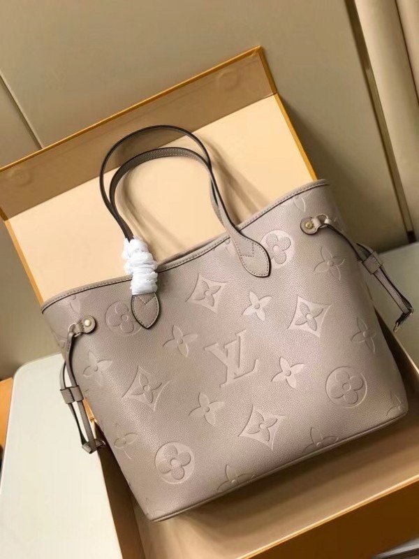 Louis Vuitton Neverfull MM Bag Damier Ebene M45686 BLV519