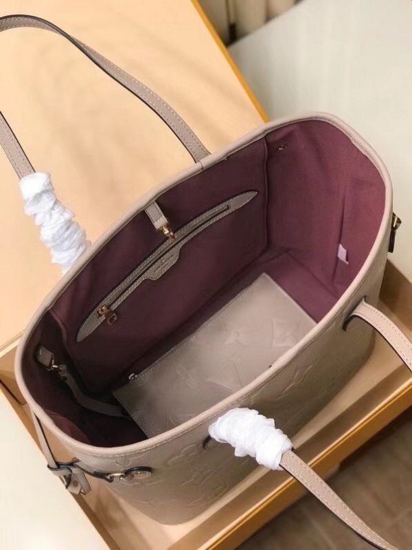 Louis Vuitton Neverfull MM Bag Damier Ebene M45686 BLV519