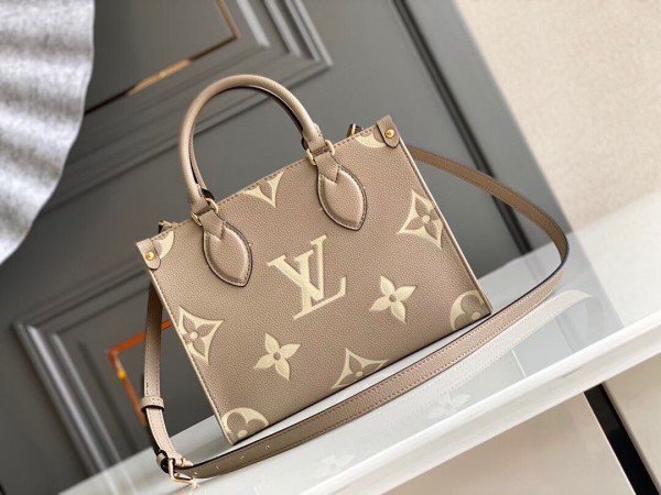 Replica Louis Vuitton OnTheGo PM Bag Monogram Empreinte M45779 BLV515
