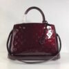 Replica Louis Vuitton Montaigne MM Bag Monogram Vernis M50400 BLV604
