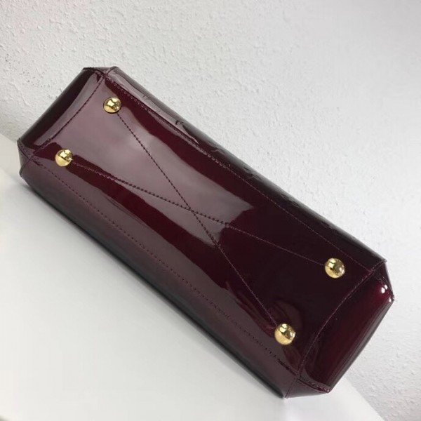 Replica Louis Vuitton Montaigne MM Bag Monogram Vernis M50400 BLV604