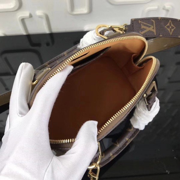 Louis Vuitton Alma BB Bag Patent Leather M51904 BLV660