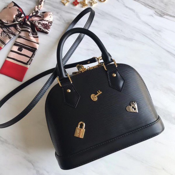 Louis Vuitton Alma BB Bag Love Lock M52884 BLV226