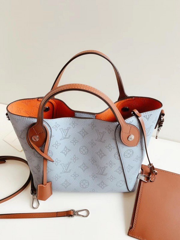 Replica Louis Vuitton Hina PM Bag Mahina Leather M52975 BLV270