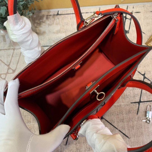 Replica Louis Vuitton Red City Steamer MM Bag M53015 BLV788