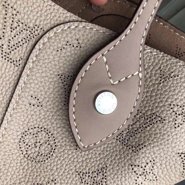 Replica Louis Vuitton Hina MM Bag Mahina Leather M53140 BLV255