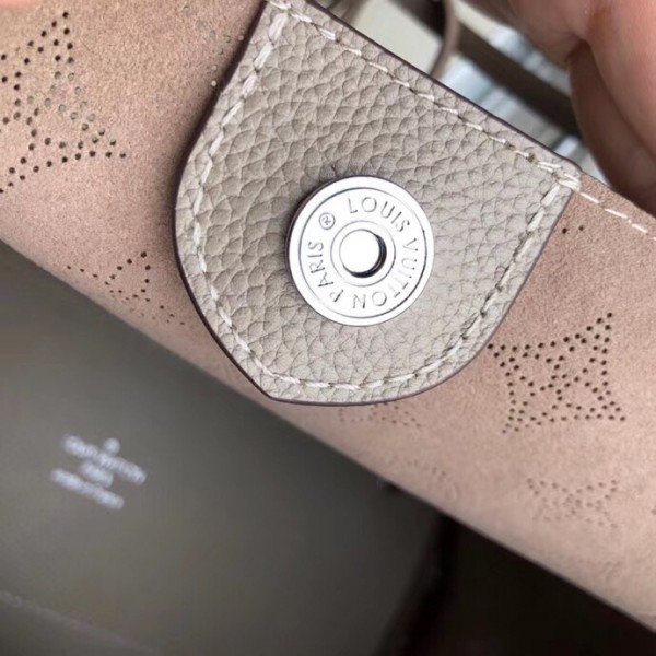 Replica Louis Vuitton Hina MM Bag Mahina Leather M53140 BLV255
