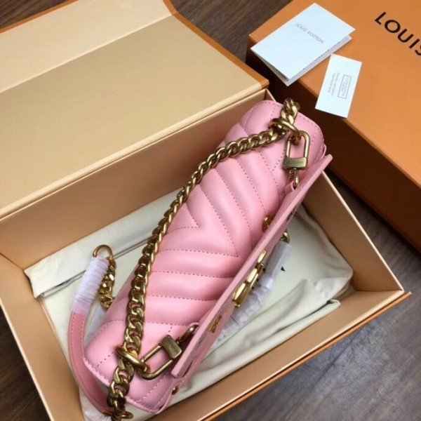 Replica Louis Vuitton Love Locks New Wave Chain Bag MM M53214 BLV625