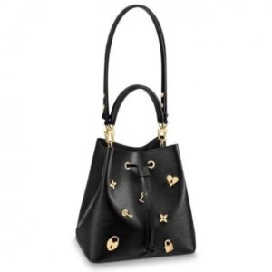 Replica Louis Vuitton Epi Alma BB Bag With Jacquard Strap M57540 BLV164