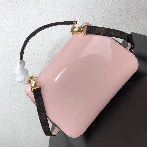 Louis Vuitton Pink Cherrywood Bag Patent Leather M53355 BLV663