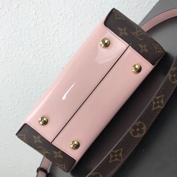 Louis Vuitton Pink Cherrywood Bag Patent Leather M53355 BLV663