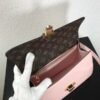 Louis Vuitton Pink Cherrywood Bag Patent Leather M53355 BLV663