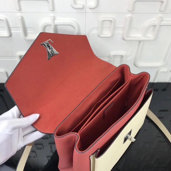 Replica Louis Vuitton Sesame Creme My Lockme Bag M53506 BLV755
