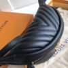 Replica Louis Vuitton Black New Wave Bum Bag M53750 BLV639
