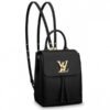 Louis Vuitton Black Lockme Mini Backpack M54573 BLV025