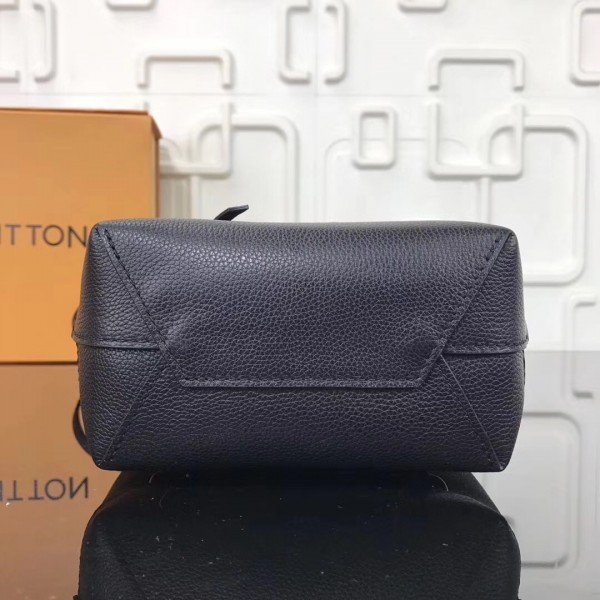 Louis Vuitton Black Lockme Mini Backpack M54573 BLV025