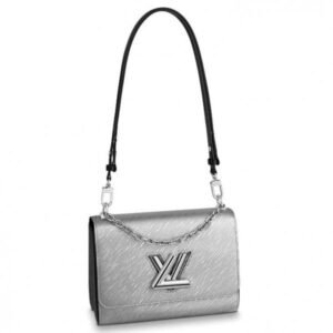 Louis Vuitton Twist MM Bag With Plexiglass Handle M56112 BLV157