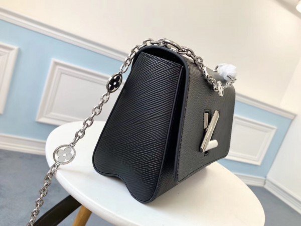 Louis Vuitton Twist MM Bag With Flower Jewels M55411 BLV148