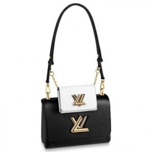 Louis Vuitton Twist MM Bag With Plexiglass Handle M56112 BLV157