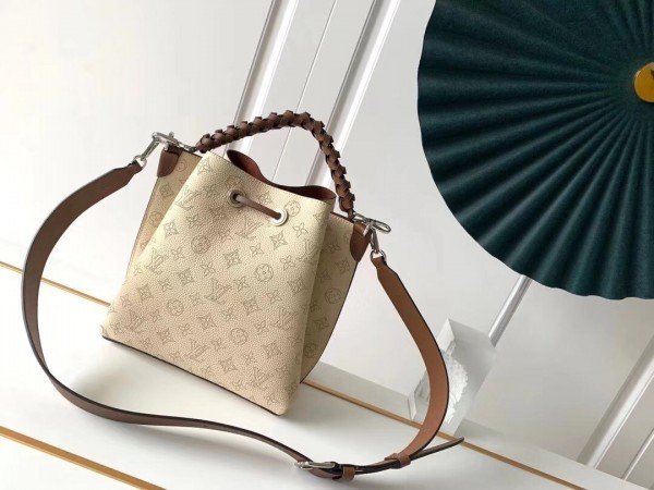 Louis Vuitton Muria Bag Mahina Leather M55801 BLV237