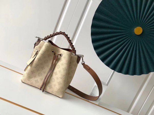 Louis Vuitton Muria Bag Mahina Leather M55801 BLV237