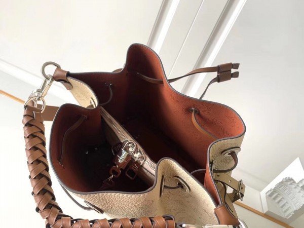 Louis Vuitton Muria Bag Mahina Leather M55801 BLV237