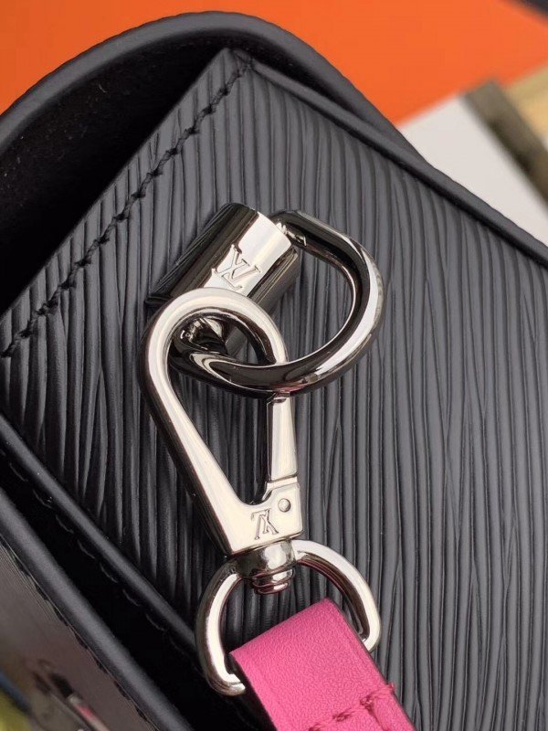 Louis Vuitton Twist MM Bag With Plexiglass Handle M56112 BLV157