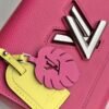 Louis Vuitton Twist MM Bag With Plexiglass Handle M56131 BLV170