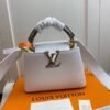 Replica Louis Vuitton Capucines Mini With Ayers Snakeskin Handle M56399 BLV686
